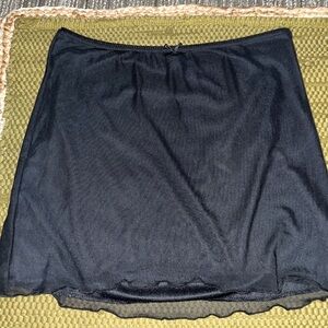 Black Mini Skirt for Night Out